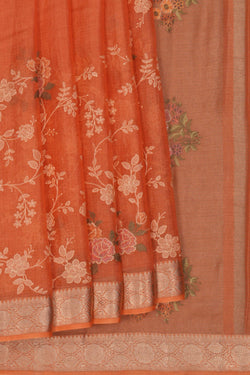 Image of Tissue Kota Embroidery Saree