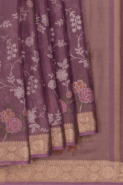 Image of Tissue Kota Embroidery Saree