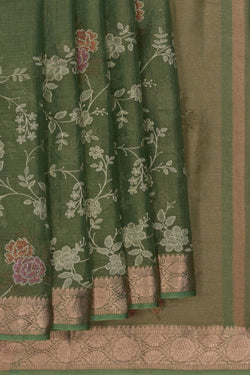 Image of Tissue Kota Embroidery Saree