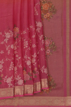 Image of Tissue Kota Embroidery Saree