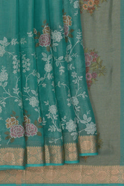 Image of Tissue Kota Embroidery Saree