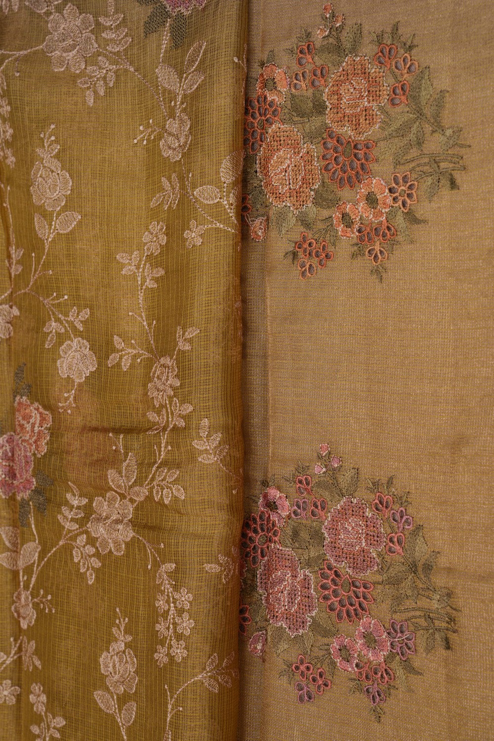 Image of Tissue Kota Embroidery Saree