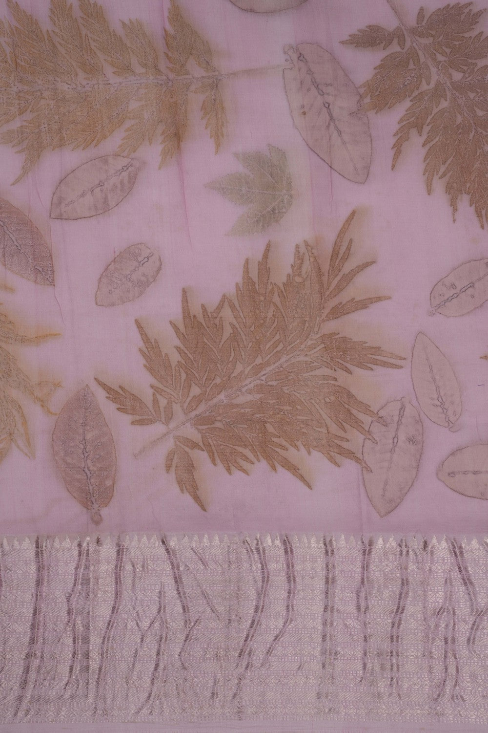 Image of Mangalgiri Silk Mauve Pink Saree