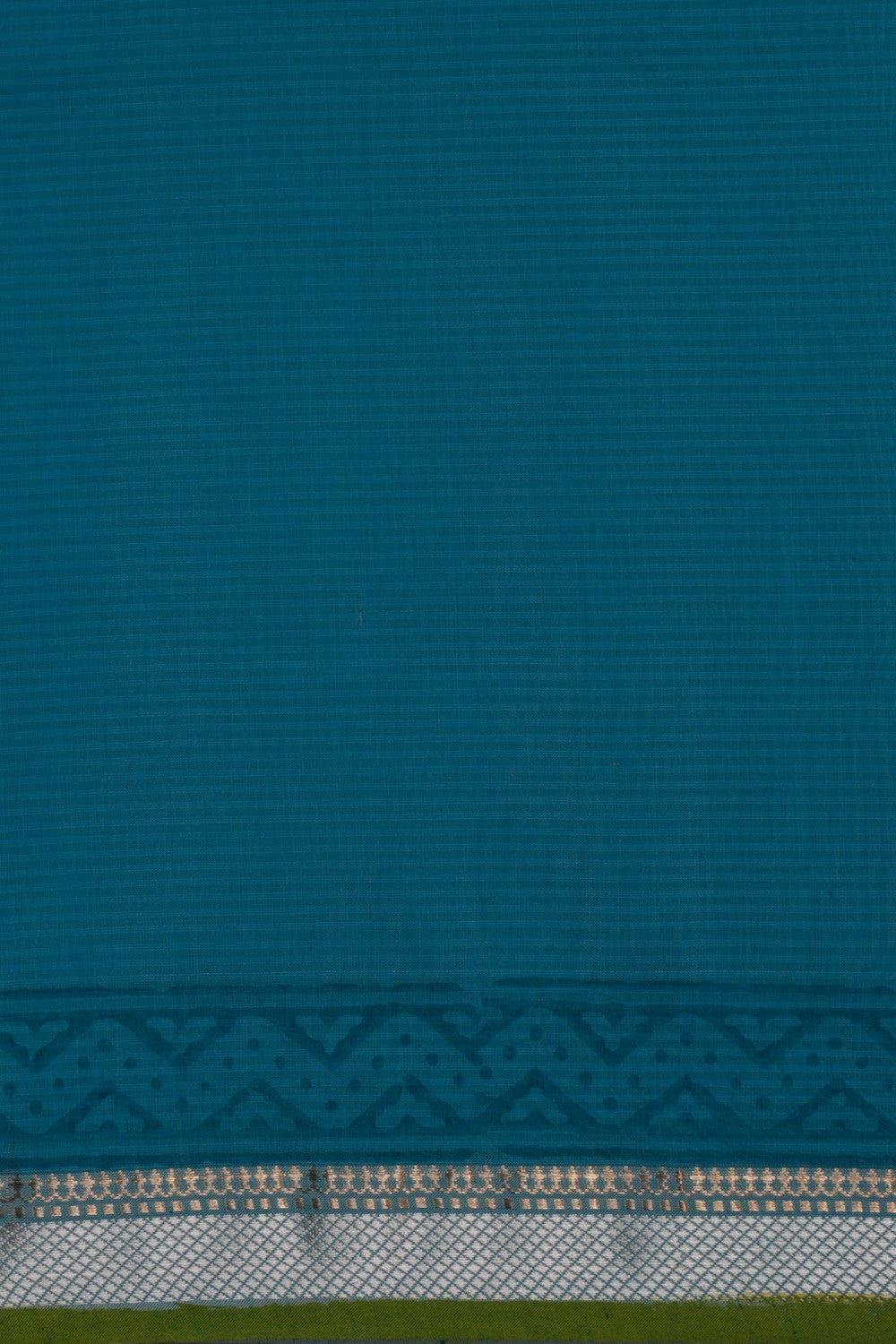 Maheshwari Cotton Silk Green Saree