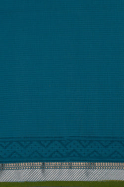 Image of Maheshwari Cotton Silk Green Saree
