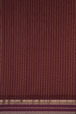 Image of Maheshwari Cotton Silk Mustard Saree