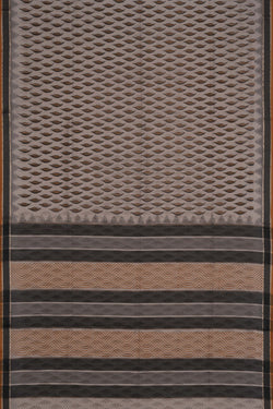 Image of Maheshwari Cotton Silk Beige Saree