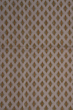 Image of Maheshwari Cotton Silk Off-White Saree