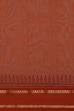 Image of Maheshwari Cotton Silk Mustard Saree