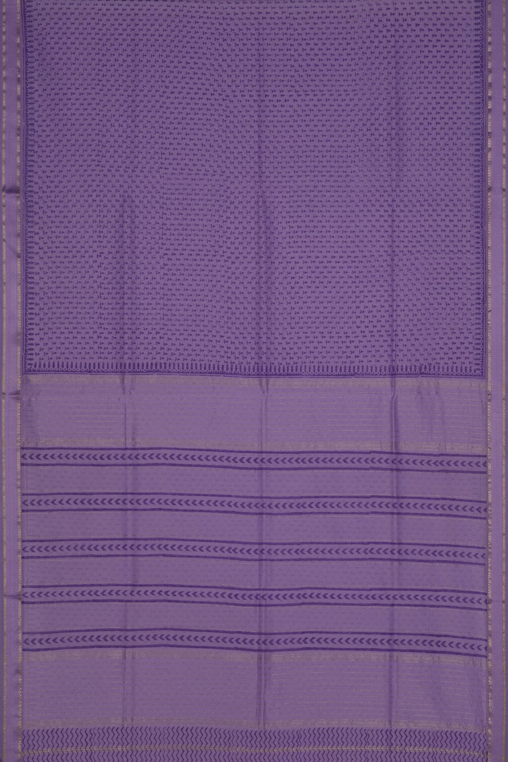 Maheshwari Cotton Silk Purple Saree