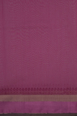 Image of Maheshwari Cotton Silk Off-White Saree
