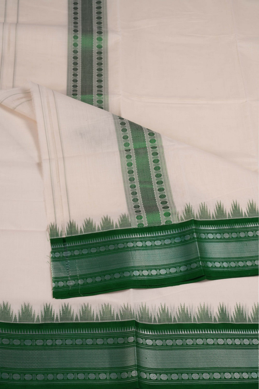 Image of Kanchi Cotton Dhoti (8 X 4)