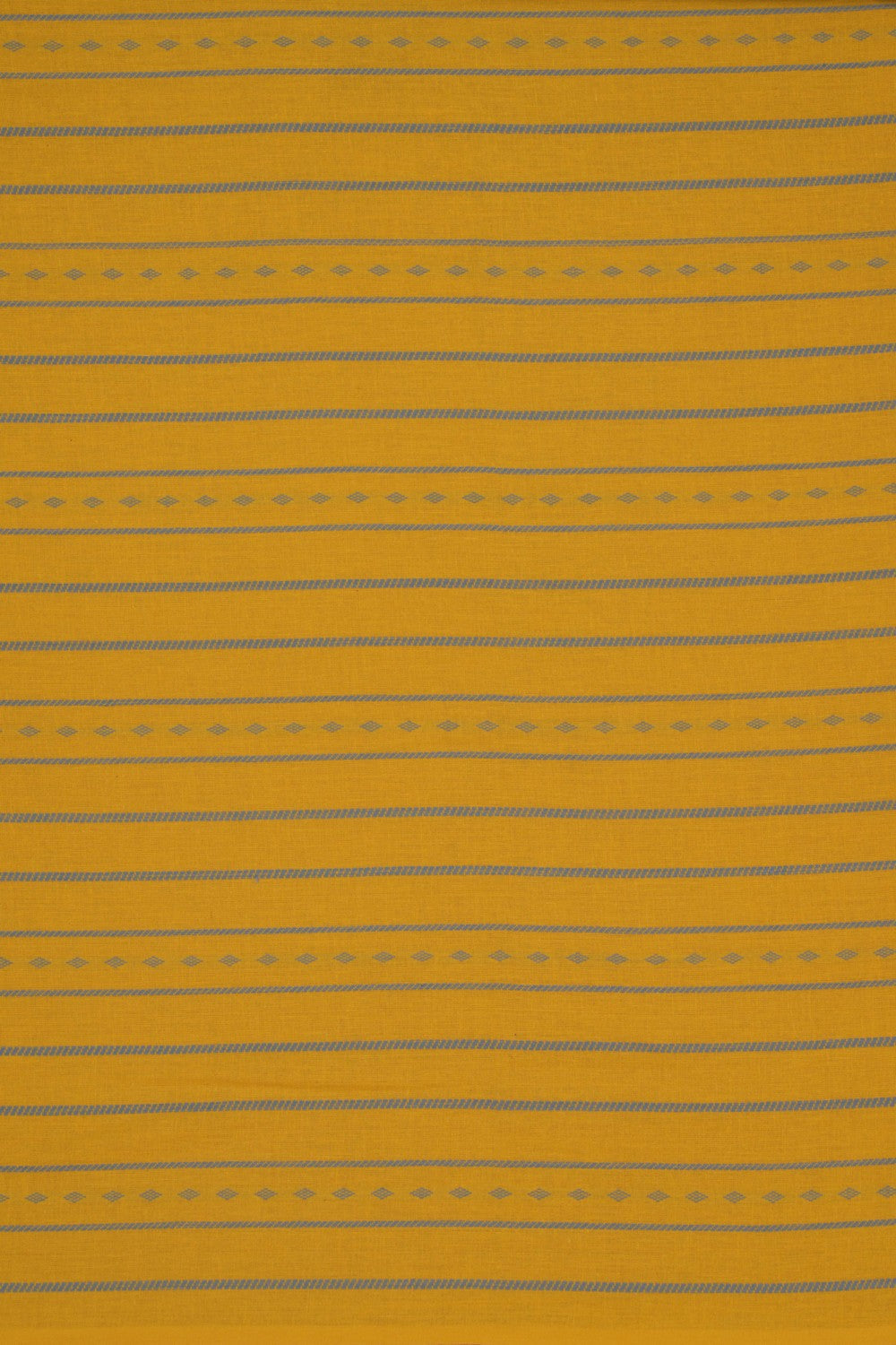 Unstitched Suit Set Yellow Fabric (3 Pcs Set)