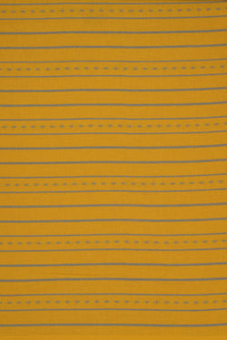 Image of Unstitched Suit Set Yellow Fabric (3 Pcs Set)