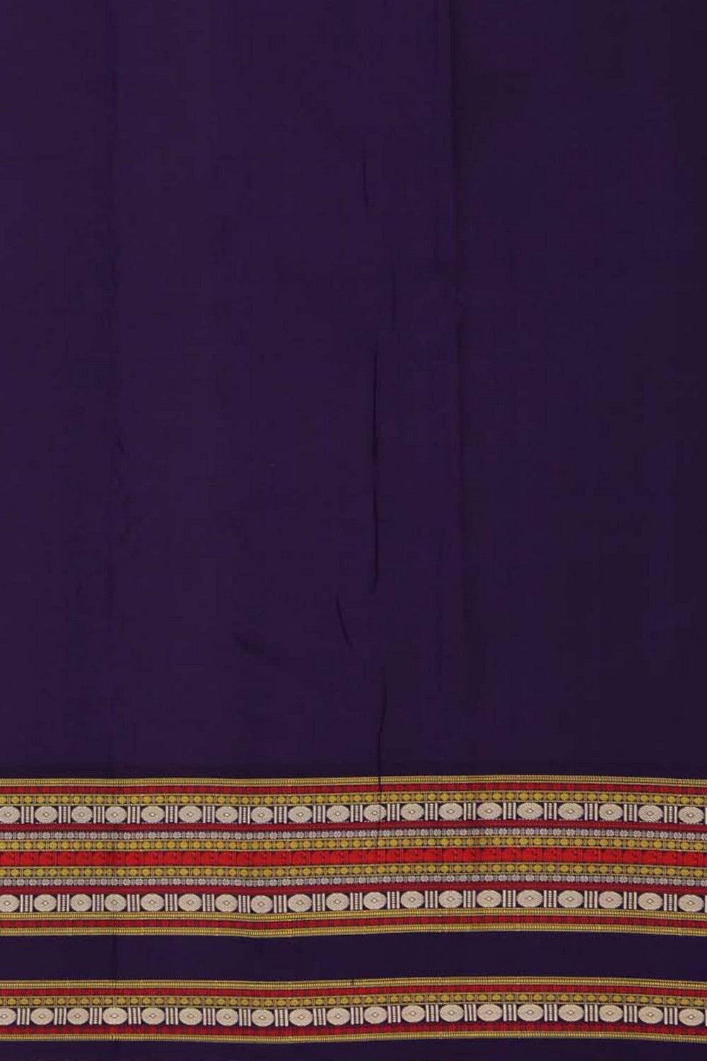 Elegant South Silk Saree with Rudraksha Border