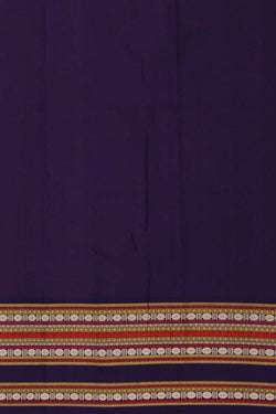 Image of Elegant South Silk Saree with Rudraksha Border