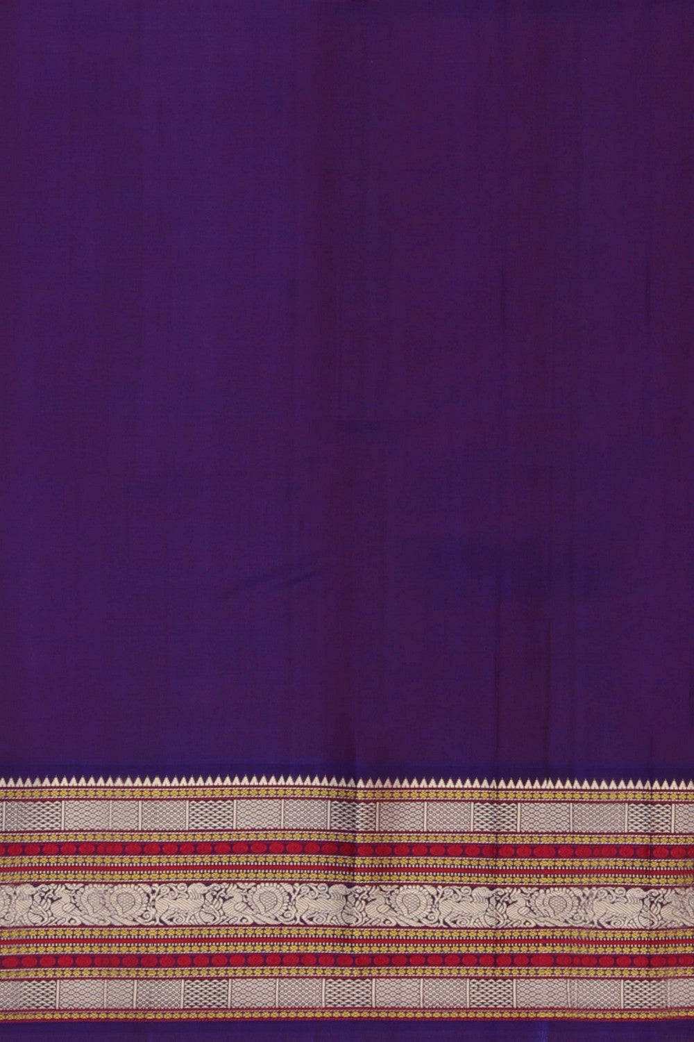 Pink South Silk Saree with Rudraksha