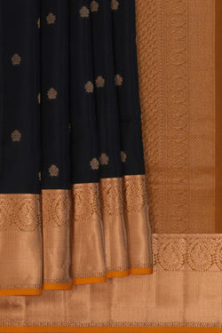 Image of Black South Silk Saree