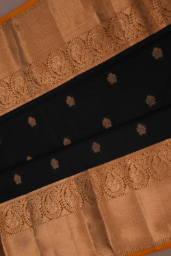 Image of Black South Silk Saree