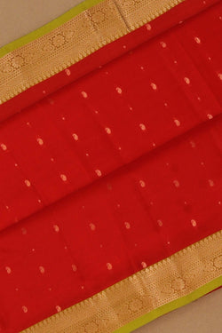 Image of Red South Silk Saree