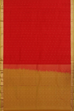 Image of Red South Silk Saree