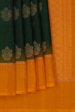 Image of South Silk Green Saree