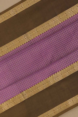 Image of South Silk Purple Saree