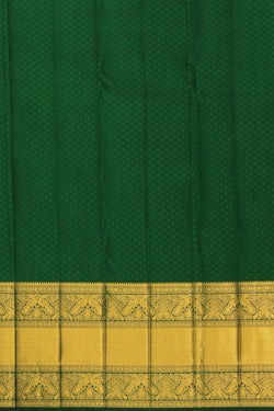 Image of Red Brocade Kanchipattu Saree
