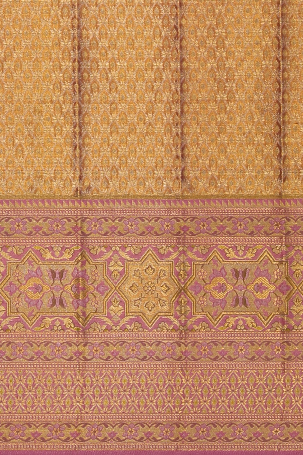 Image of Gold Tissue Brocade Kanchipattu Saree