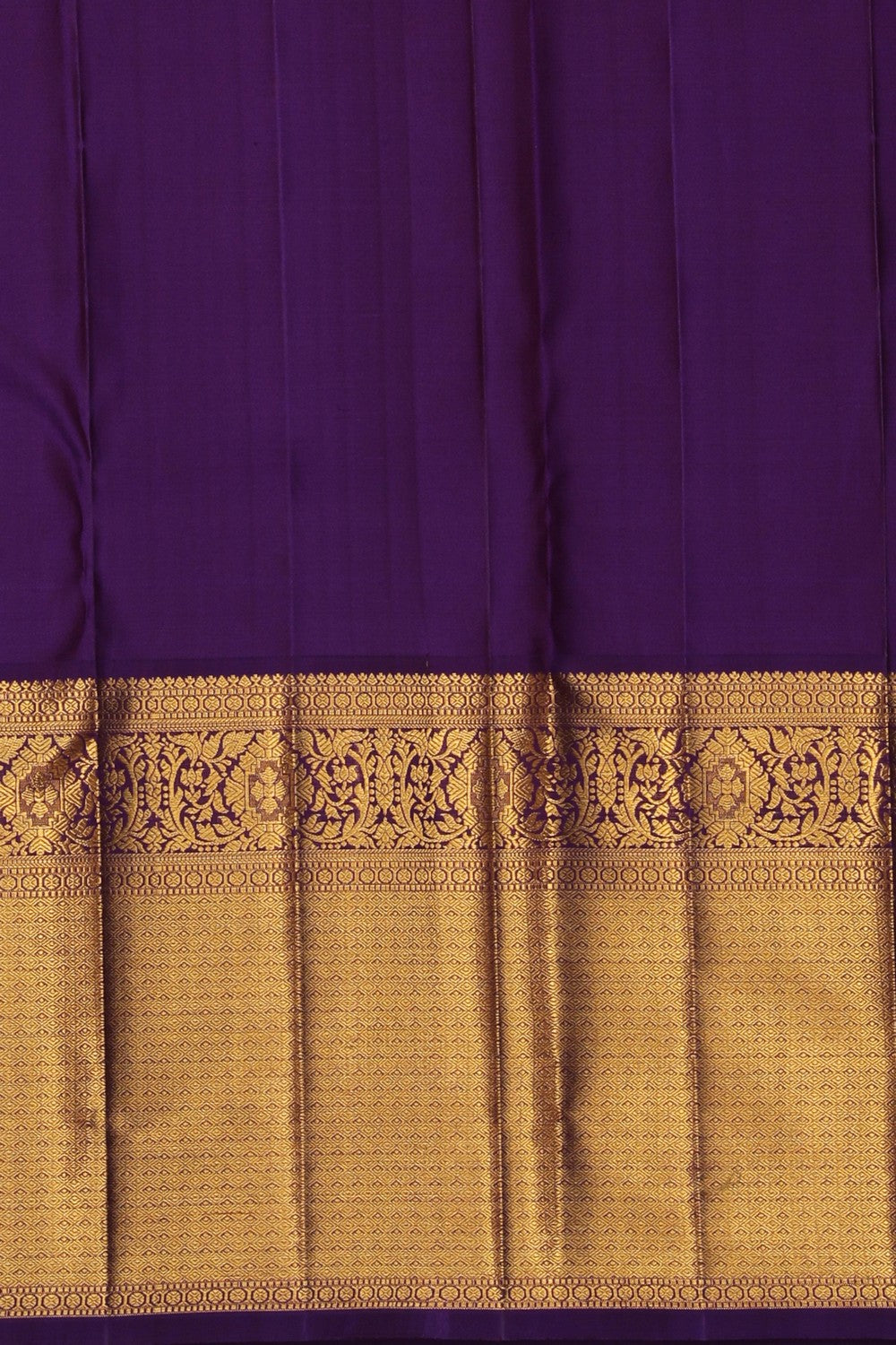 Image of Peach Brocade Kanchipattu Saree