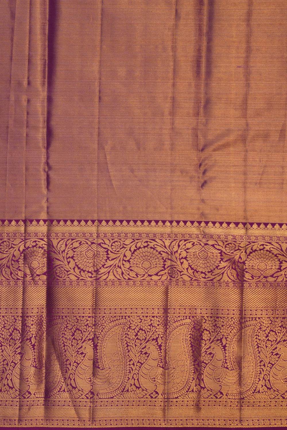 Gold Tissue Brocade Kanchipattu Saree