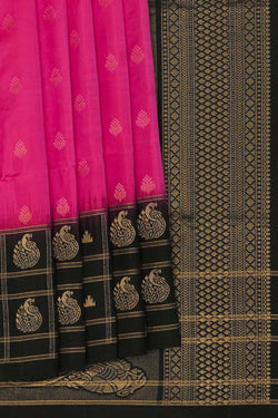 Image of South Silk Pink Saree