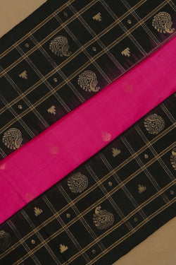 Image of South Silk Pink Saree
