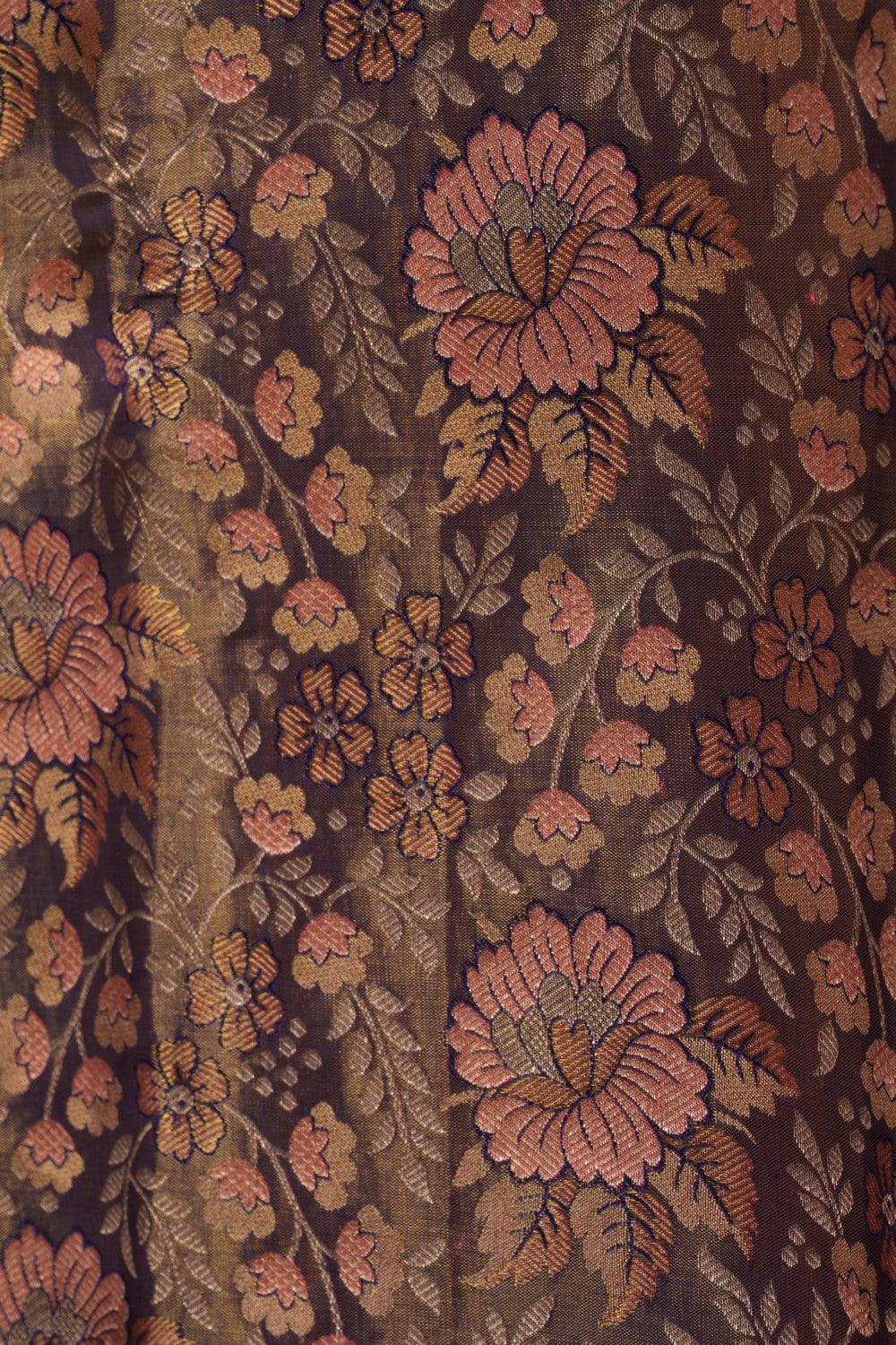 Kanchipattu Tissue Brocade Purple Saree