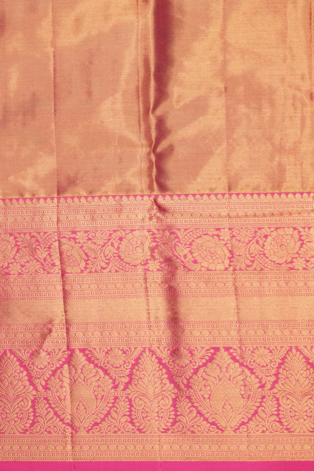 Kanchipattu Tissue Brocade Purple Saree