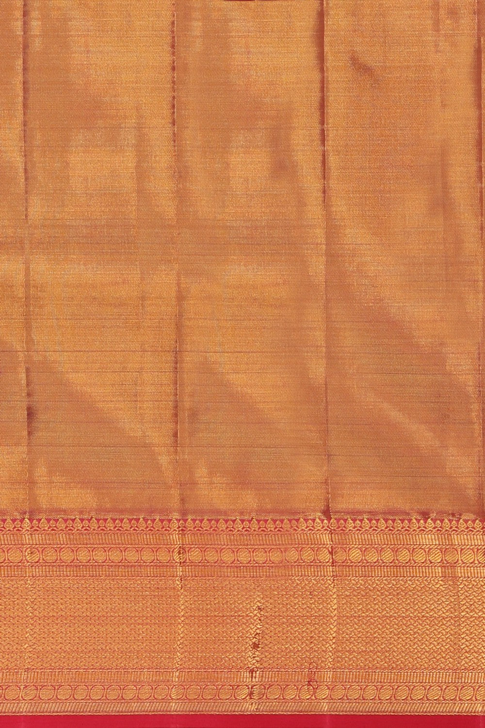 Image of Blue Tissue Brocade Kanchipattu Saree
