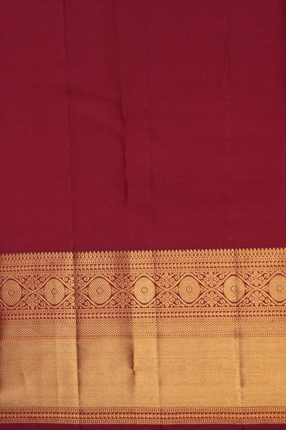 Kanchipattu Brocade Maroon Saree