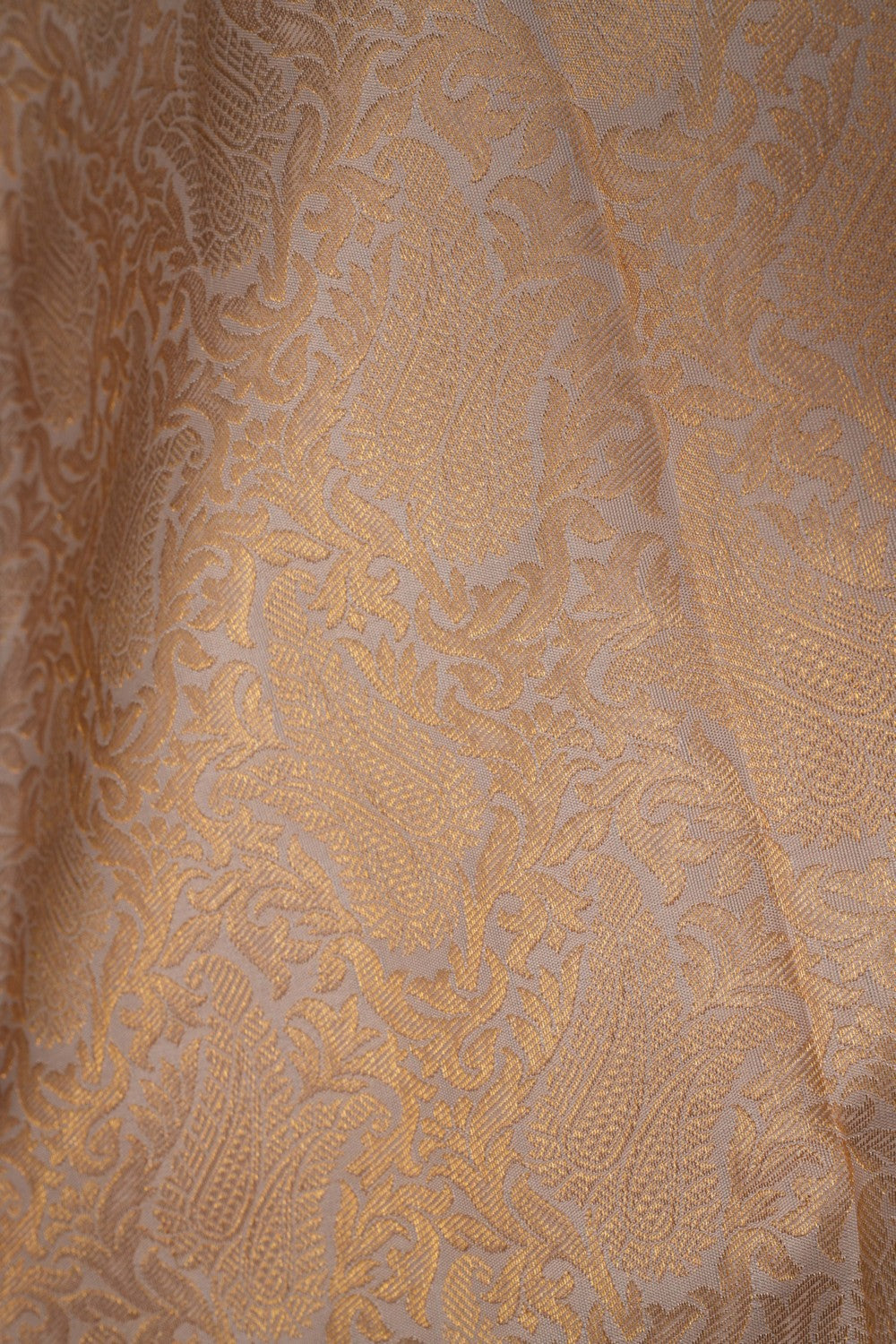 Gold Tissue Brocade Kanchipattu Saree