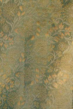 Image of Kanchipattu Tissue Brocade Gold Saree