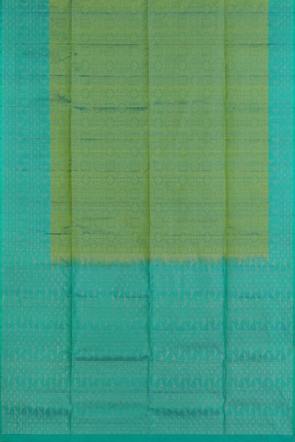 Image of Green South Silk Saree