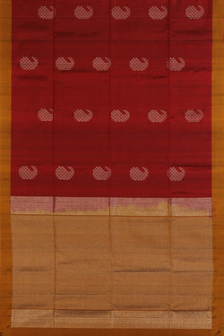 Image of Maroon South Silk Saree