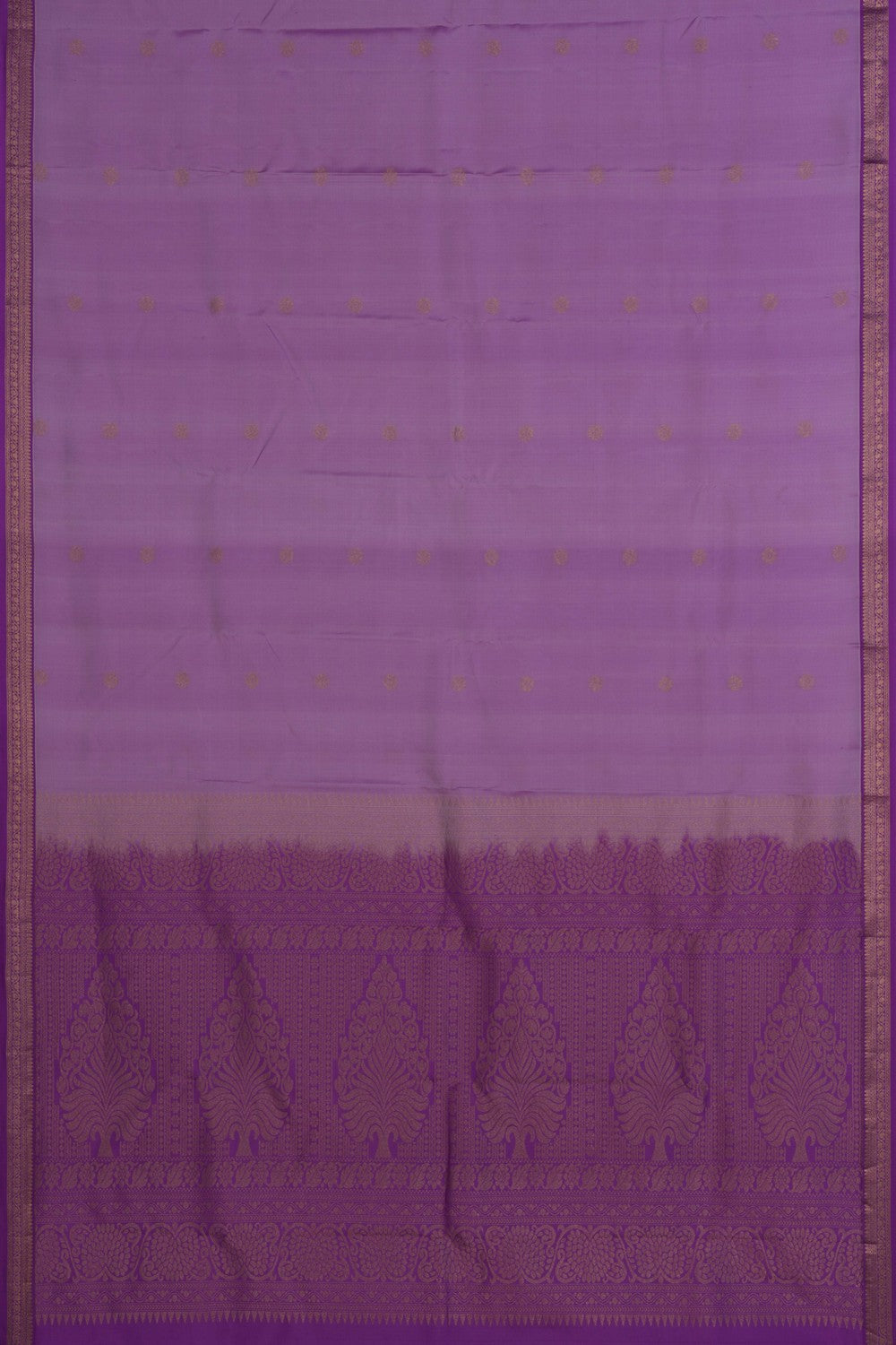 Purple South Silk Saree
