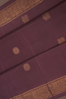 Image of Mauve South Silk Saree