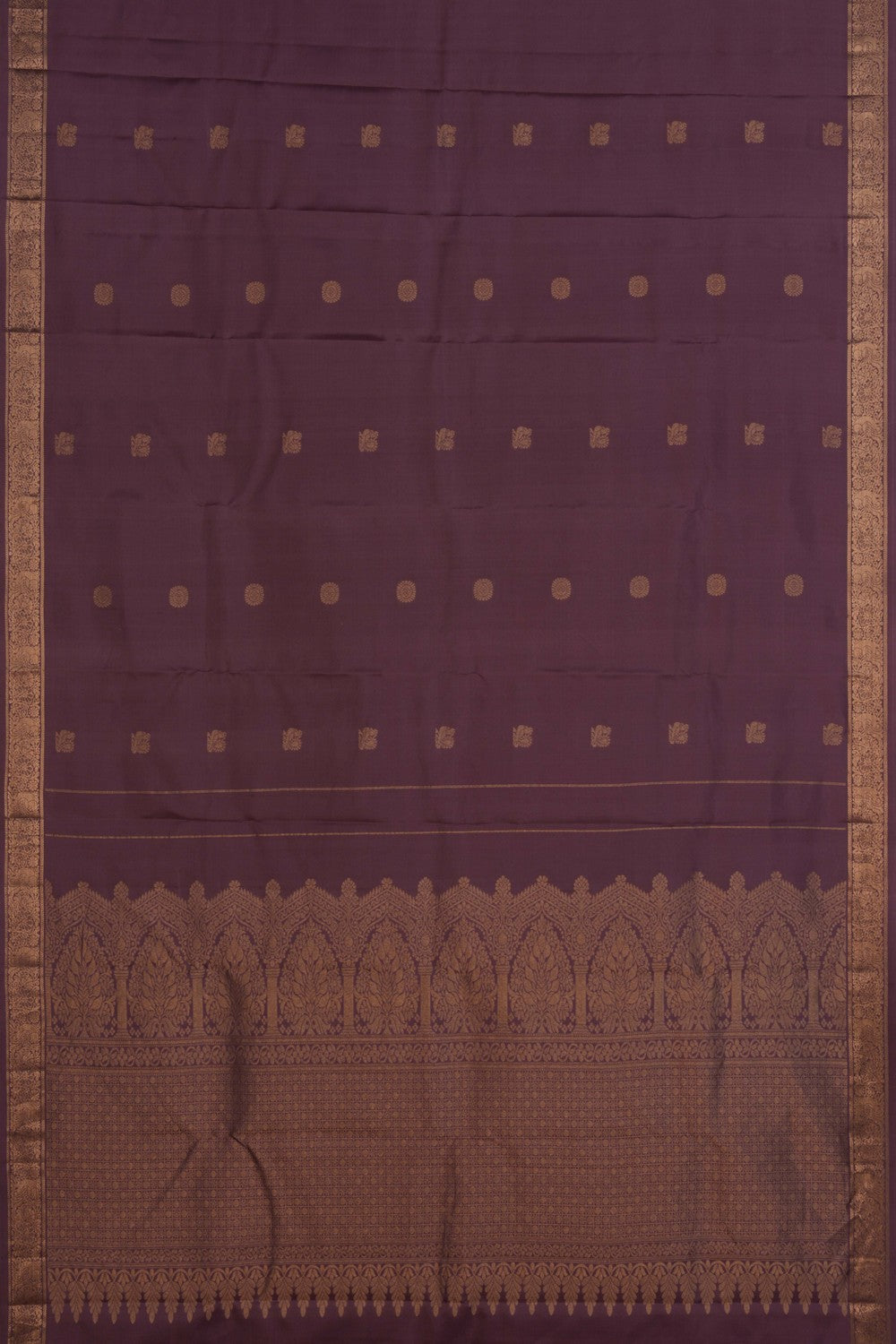 Mauve South Silk Saree