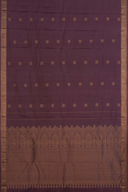 Image of Mauve South Silk Saree