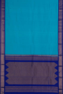 Image of Blue South Silk Saree