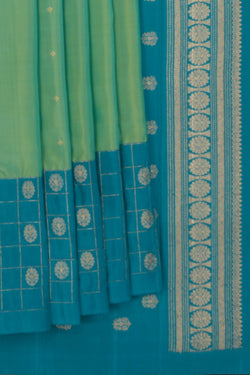Image of Sea Green South Silk Saree