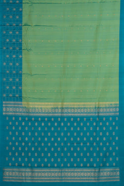 Image of Sea Green South Silk Saree
