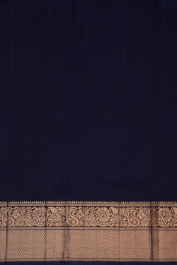 Image of Teal Green South Silk Saree