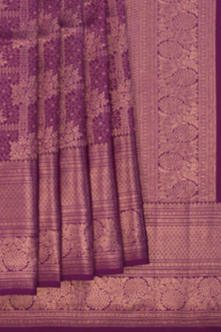 Image of Purple South Silk Saree